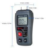 LCD Wood Moisture Test Moisture Meter 4 Modes Hygrometer Pin Type Timber Humidity Instrument Handheld Water Leak Detector