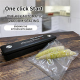 Vacuum Food Sealer Wet and Dry Vacuum Packing Machine Strong Suction Food Sealing Storage Kitchen Tool Vegetables Fruits Meat