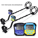 Portable Metal Finder Quick Metal Finder Metal Detecting Tool Treasure Gold Finder Underground Metal Detector LCD Backlit Screen