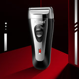 Professional electric shaver men cleaning shaver wrie wireless USB rechargeable shaving machine beard stylists finishing tool