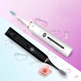 Sonic Electric Toothbrush USB Rechargeable Toothbrush with 6 Modes, Smart Design with Sonic Motor Anti Slip Back Design