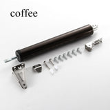 Automatic Door Soft Closers Adjustable 90 Degrees Doors Speed Mute Stoppers Aluminum Alloy Door Closing 35KG Furniture Hardware