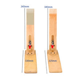 Leather Hand Stitching Fixture Wooden Leather Fix Clamp Leather Sewing Tool DIY Leathercraft Wood Clamp