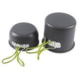 Travel Camping cookware set Ultralight Outdoor tableware set Tourism Equipment For Hiking Picnic camping cookware  army mess kit