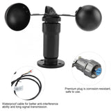 4-20mA Anemometer Wind Speed Sensor Pulse Signal Output Aluminum Alloy Wind Speed Detector Wind Measuring Instrument HighQuality