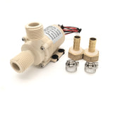 Food Grade DC 12V Water Pump Circulating High Temperature Resistant Brushless Pump Can Use in  Hot Water