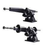 1 Pair Double Floor Longboard Trucks 12Inch Skateboard Bracket Trucks Gravity Casting Tech,Black