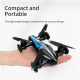 2.4G Ground-Air Drone Quadcopter Fly Car Air Ground Dual Mode Headless RC Helicopter One-Key Return Remote Control