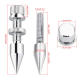 4 Pcs Speaker Spike Feet Isolation Spikes Stand Foot HiFi Speaker Shockproof Cone Base Pads for HiFi Speakers or Speaker Frame