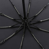 Automatic Large Folding Umbrella Big Size Windproof Women Men Automat Rain Umbrellas Outdoor Travel Business Black Car Parasol