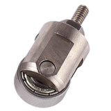 Bike Rim Tester Roller Contact Point for Dial Indicator Roller Depth Gauge Tool 10mm Diameter M2.5 Thread Wheel