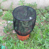 Terrarium Insect Feeding Net Portable  Habitat Flower Pot Garden Cage Raising Cover Ornamental Plant Sunshade For Kids