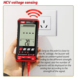 DIGITAL MULTIMETER Professional Auto Tester True Rms 6000 Counts multimeter ultrathin intelligent OHM NCV Voltage meter