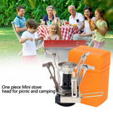 Mini Folding Camping Stove Camping Wood Stove Portable Titanium Burner Outdoor Travel Cookware Outdoor Survival Tool