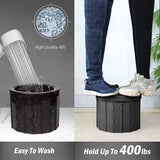 Portable Toilet For Camping,Folding Portable Toilet For Car,Toilet For Camp,Hiking,Long Trips,Traffic Jam,Washable