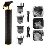 T9 Head Electric Hair Clipper Wireless Trimmer Engraving Marks Electric Scissors Trim And Push Salon Hair Cutting Scissors Trim