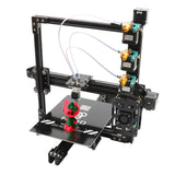 New Upgrade Ei3 Tricolor DIY 3d Printer Kit, 3 In 1 Out Extruder ,Large Printing Size 200*280*200mm,Two Rolls of Free PLA