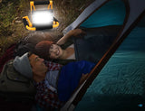 Powerful LED Work Light Searchlight Rechargeable Spotlight Flashlight Floodlight Waterproof Work Lights Foldable Emergency Light