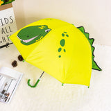 Cute Cartoon Kids Umbrella Animation Creative Long-Handled 3D Ear Modeling Children's Umbrella For Boys Girls 8K Sunshade
