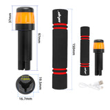 ULIP E Scooter Handlebar Extension Sleeve Extender Handle Grip Anti-Slip w Lights for M365 1S PRO PRO2 MI3 Essential Lite ES
