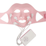 Facial Beauty Red Light Face Therapy LED Vibration Phototherapy Facial Mask Machine Skin Light Therapy Anti Wrinkle Tender Skin