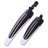 2 pieces Of Bicycle Mudguards Mud-proof Mountain Bike Tires Front And Rear Mudguards Colored Plastic Fender Wings Bicycle Parts