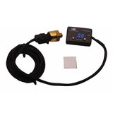 2x1.3x0.5in Blue Oil Press Pressure Car Digital LED Meter Gauge NPT 1/ 8 "