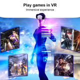 VRG Pro 3D Glasses VR Virtual Reality Helmet For Smartphone Eyeglasses VR Devices for Games for 5-7' Mobile Phone oculus quest