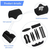 Dropship-3 Set Helmet Pads,Bicycle Helmet Pads,Universal Bicycle Replacement Helmet Sponge Pads Set