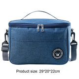 Portable Lunch Insulation Bag Waterproof Food Cooler Ice Pack Thermal Aluminum Foil Outdoor Camping Picnic Lunch Box Bags
