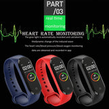 M4 Plus Smart Watch Heart Rate Monitor Exercise Monitoring Waterproof Bracelet  Pressure Exercise Bracelet