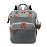Mommy Bag Backpack Diaper Bag Waterproof Insulated Bottle Storage Bag Large-capacity Outdoor Portable Foldable Baby Stroller Bag