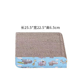 Cat Scratch Board Lounge Nail Scraper Scratch Pad Pet Sofa Bed Cat Beds Corrugated Cardboard Toy For Cat Scratcher WIth Catnip