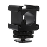 Hot Shoe Mount Adapter Camera Tri-Hot Shoe Mount Adapters For Microphone LED Video Light Monitor Camera Accessories