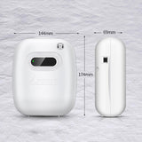 600m3 Timing Schedule Double Use Frggrance Aroma Machine Essential Oil Scent Diffuser 200ml Battery/Electric Oil Sprayer White