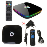 Q Plus Smart TV Box And roid 9.0 TV Box 4GB RA M 32GB ROM 2.4G WiFi Set Top Box