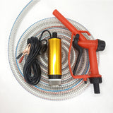 Oil well pump diesel 12v24v 220 electric universal 12 water pump pumping artifact refueling gun oil grab pumping sub machine