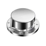 Stainless Steel Kitchen Timer Reminder Mechanism Water Resistance Scale Merchanism Manual Setting for Cooking Baking Gym Working