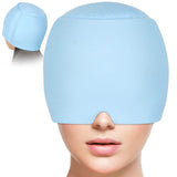 Wholesale 360° Gel Migraine Ice Head Wrap Migraine and Headache Relief Cap Cooling Sleep Mask for Puffy Eyes Sinus Pain Relief