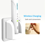 LANSUNG SN901 Sonic Electric Toothbrush Rechargeable Tooth Brushes 4 Pcs Replacement Heads Ultrasonic  Electric Toothbrushes