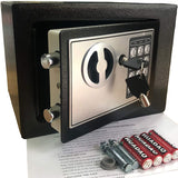 Electronic Safe Box Deluxe Digital Security Safe Box Keypad Lock Home Office Hotel Business Jewelry Gun Cash Use Storage
