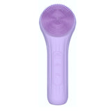 Electric Facial Cleansing Brush With Hot Compress Silicone Face Cleansing Brush Device For Deep Cleaning Massaging Skin Scrubber