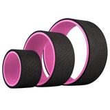 Yoga Wheel Set 3 Pack,Back Roller For Muscle Relaxation &amp; Stretches, Yoga Prop Wheels For Strength&amp;Flexibility