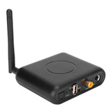 Bluetooth 5.0 Receiver Delayless AUX RAC Output Wireless Stereo Adapter with Remote Control for Speaker PC Projector Headphones
