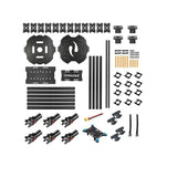T850 6-Axle Carbon Fiber Frame Kit 850mm Wheelbase Airframe Kit Compitable with 4008-5010 520-300KV Brushles for RC Quadcopter