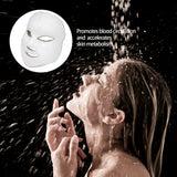 7 Colors LED Facial Mask Photon Therapy Facial Massager Women Skin Care Tools Wrinkle Removal Anti Aging Cleaning Beauty Machine