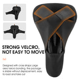 Bike Thickened Saddle Cover Soft Silicone Pad Road Bicycle Seats Cover Comfort Breathable AntiSlip Cycling Cushion Cover
