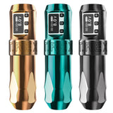 Brand New LCD Wireless Tattoo Pen Machine With Rechargeable Battery Power Coreless Rotary Motor For Permanent Makeup Artist