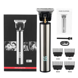 2021 New Hair Trimmer For Man USB Rechargeable  LCD Hair Clipper Barber Shop Men's Shaver Trimmer Beard Hair Cutting Machine