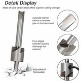Pen Barrel Mill Trimmer Set, 7-Pieces Professional Turners Trimming System